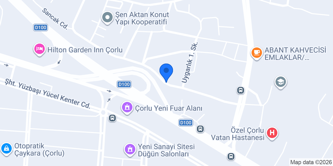 Kaanlar Beko Depo Emlaklar konumu