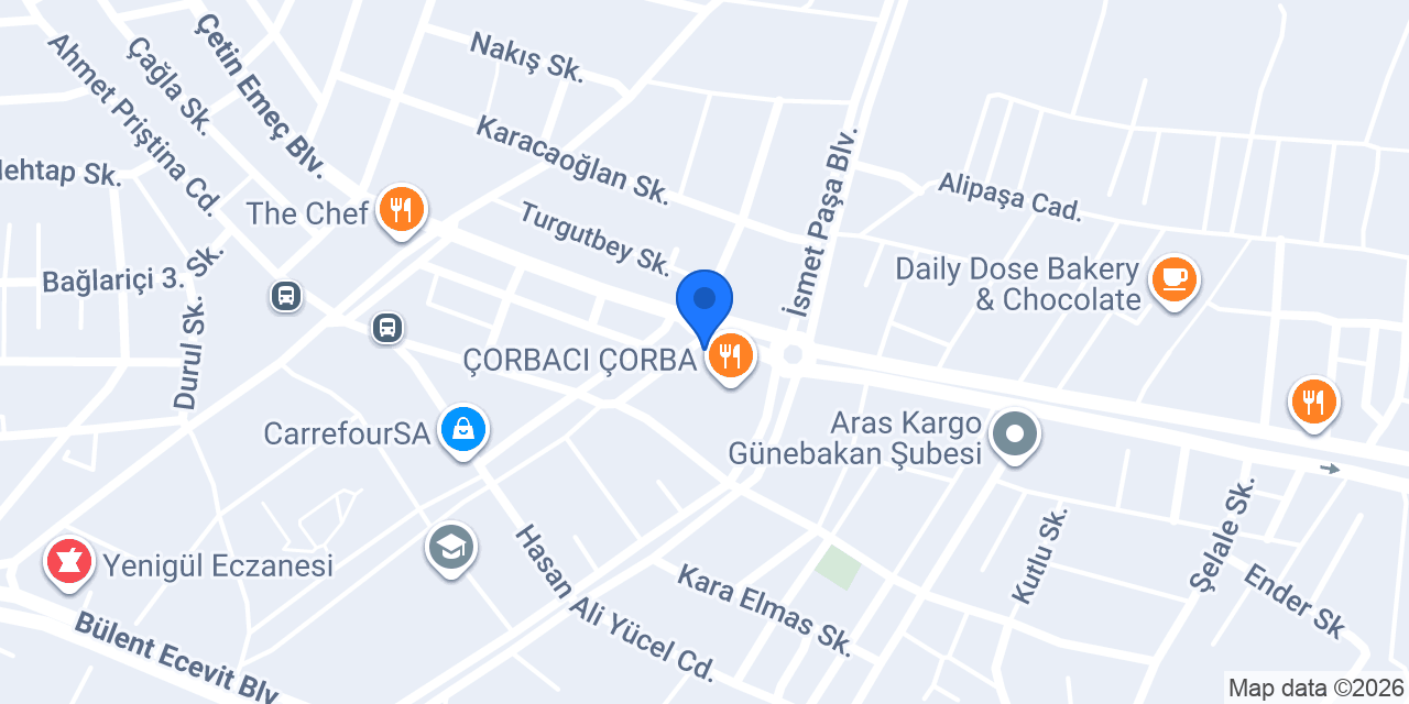 ÇORLU MERKEZ SİGORTA konumu