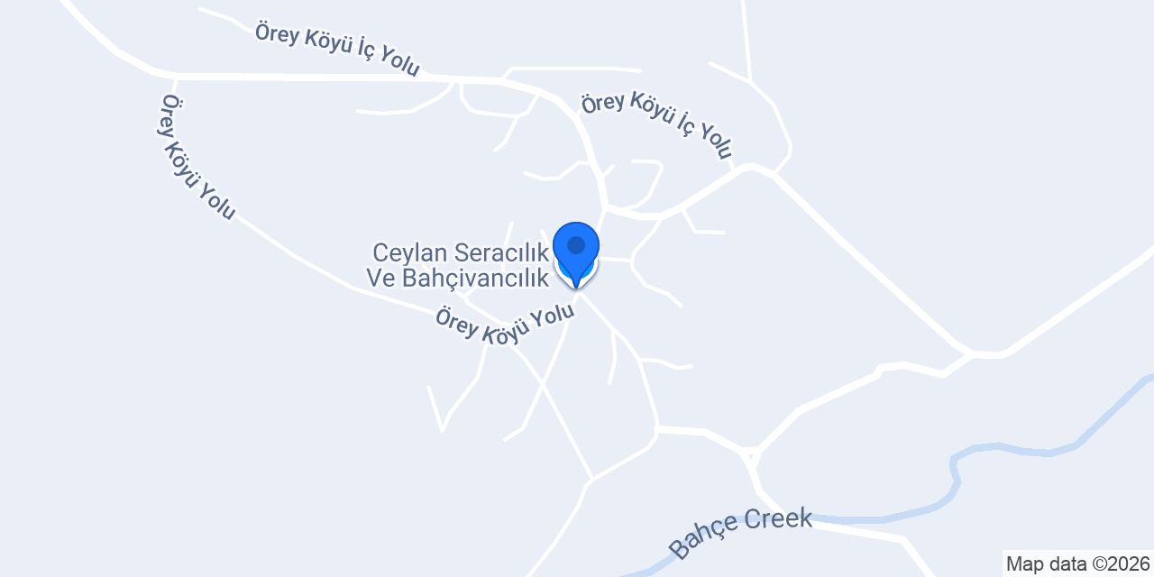 Ceylan Seracılık Ve Bahçivancılık konumu