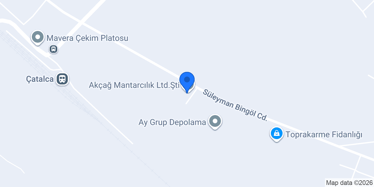 Akçağ Mantarcılık Ltd.Şti konumu