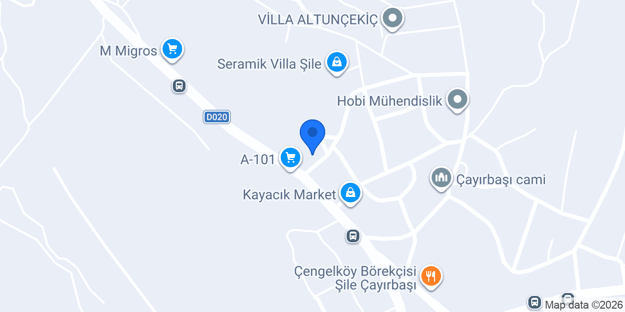 Yılmaz Mobilya Dekorasyon konumu