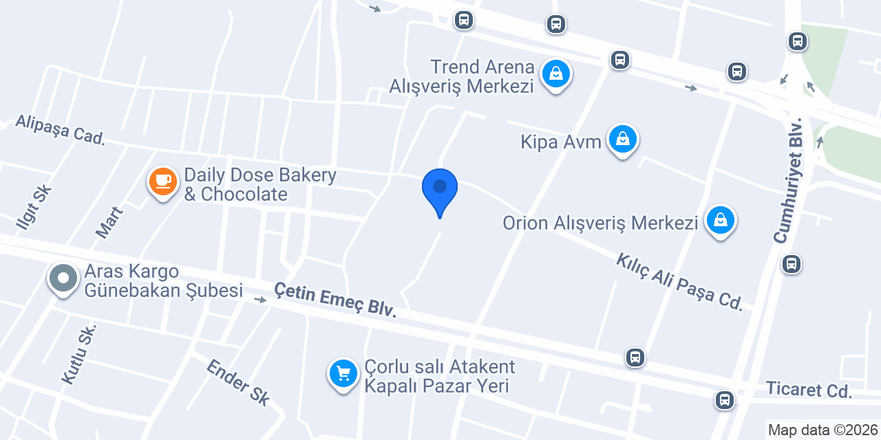 Uzm. Dr. Suna Özlem MUTLU konumu