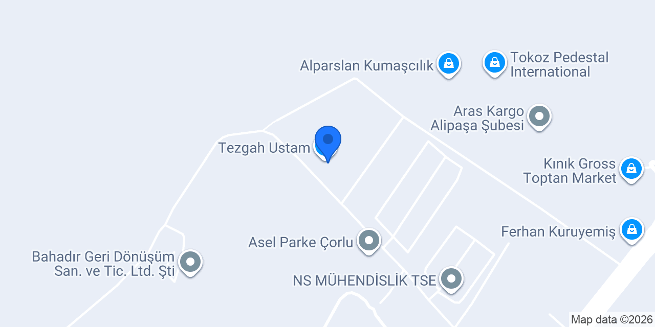 Dinamik Otomasyon Otomatik Kapı Kepenk Çorlu konumu