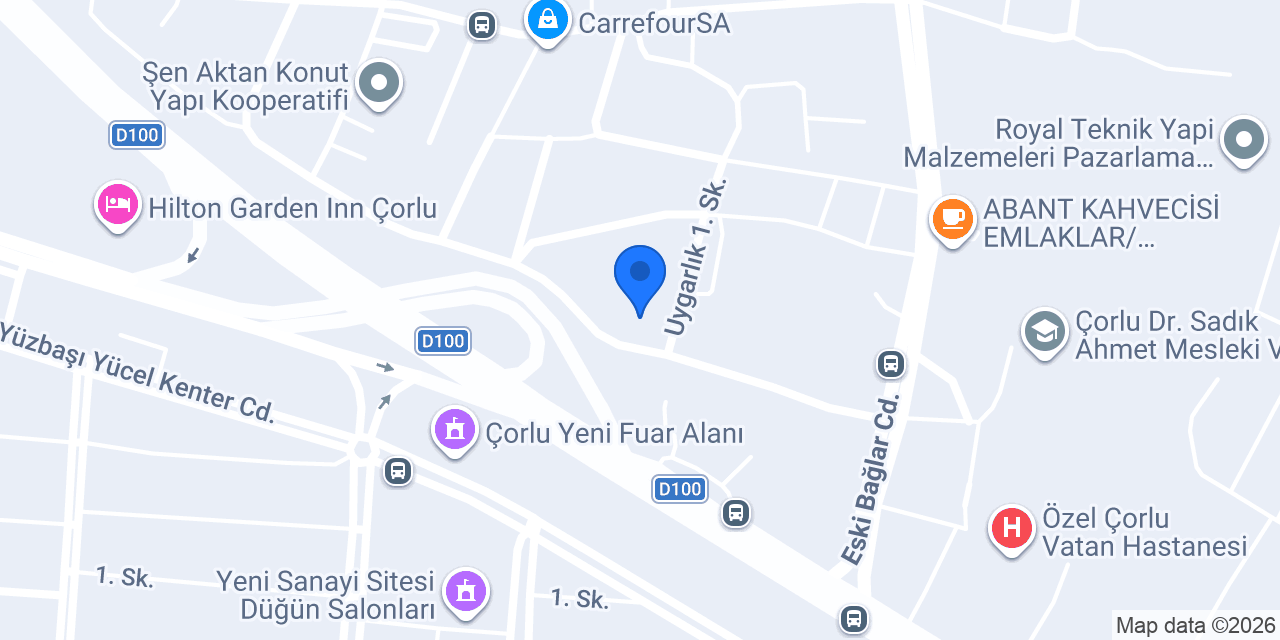 TEMA EĞİTİM KURUMLARI konumu