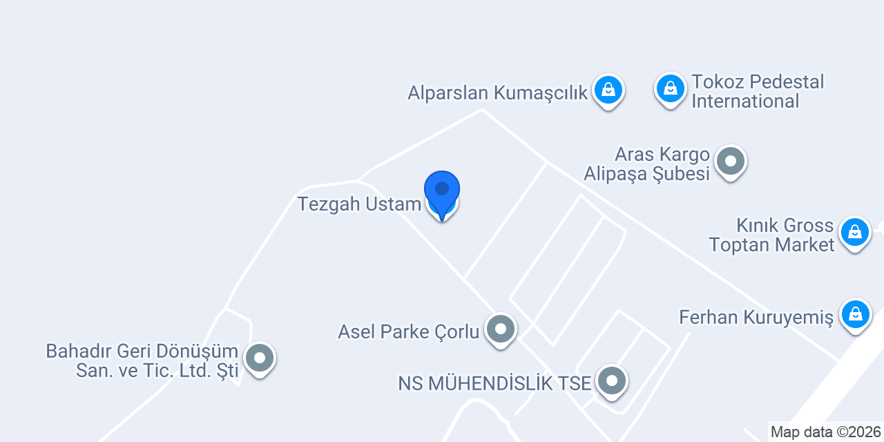 Tezgah Ustam konumu