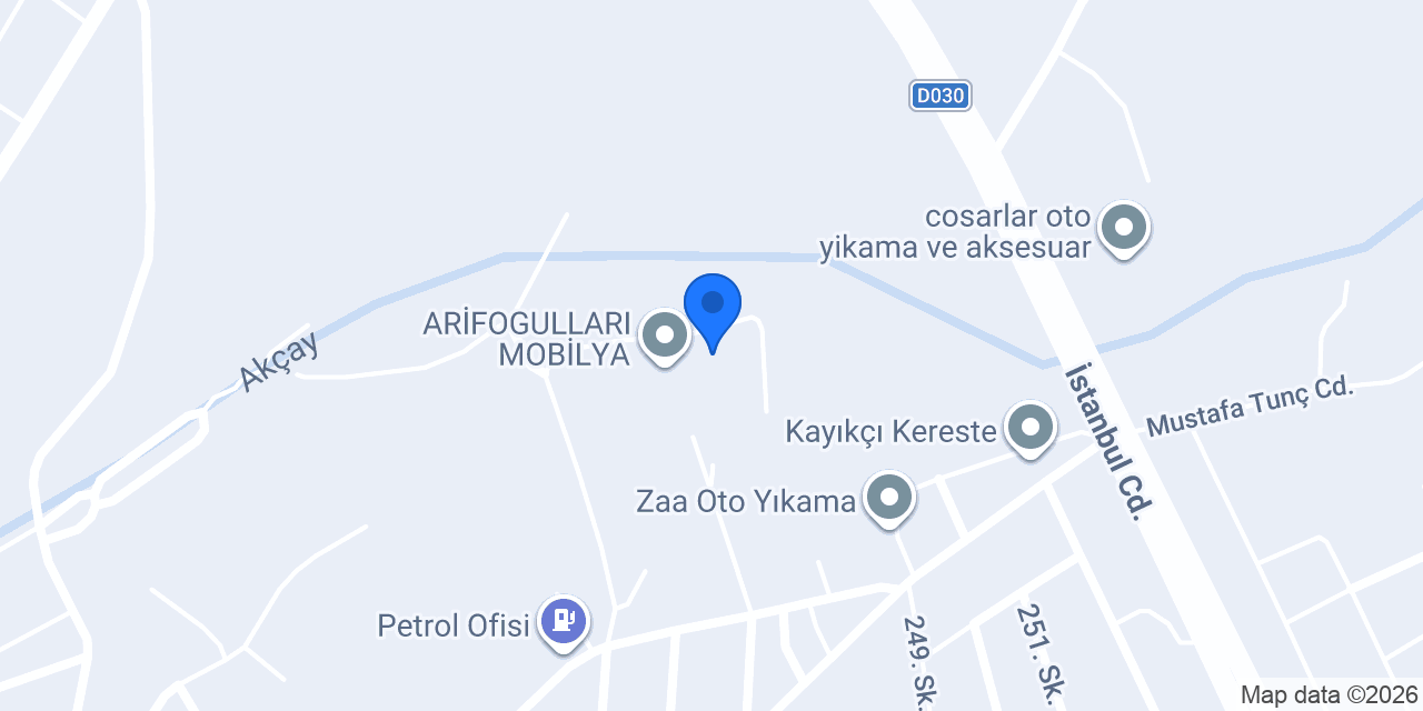 Türkmenoğulları mobilya konumu