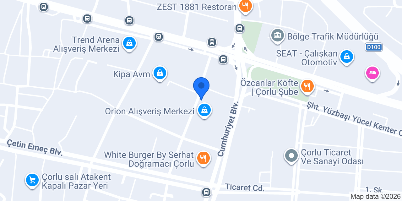Ayakkabı Dünyası konumu