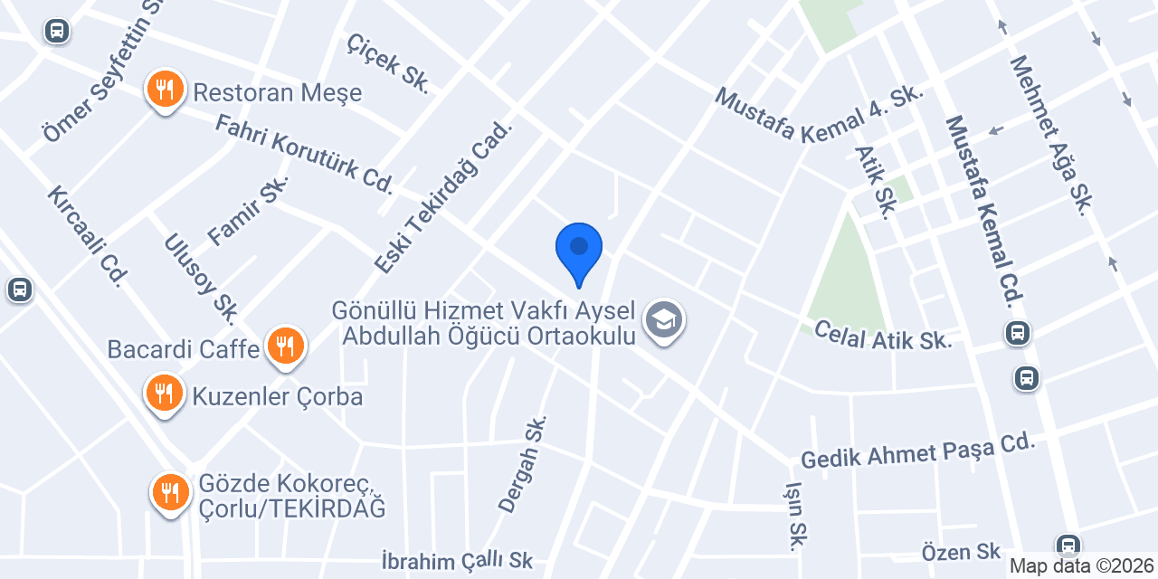 TERZİ HÜSEYİN USTA konumu