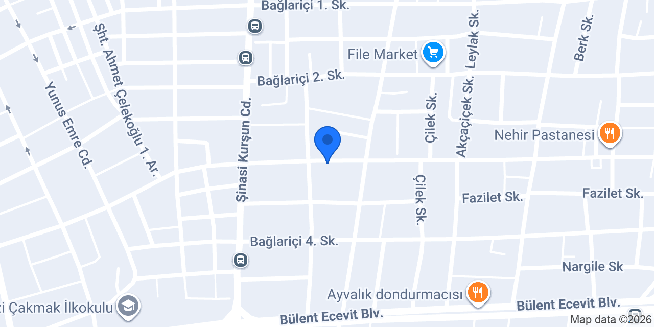 Özgün Organik Kuru Temizleme konumu