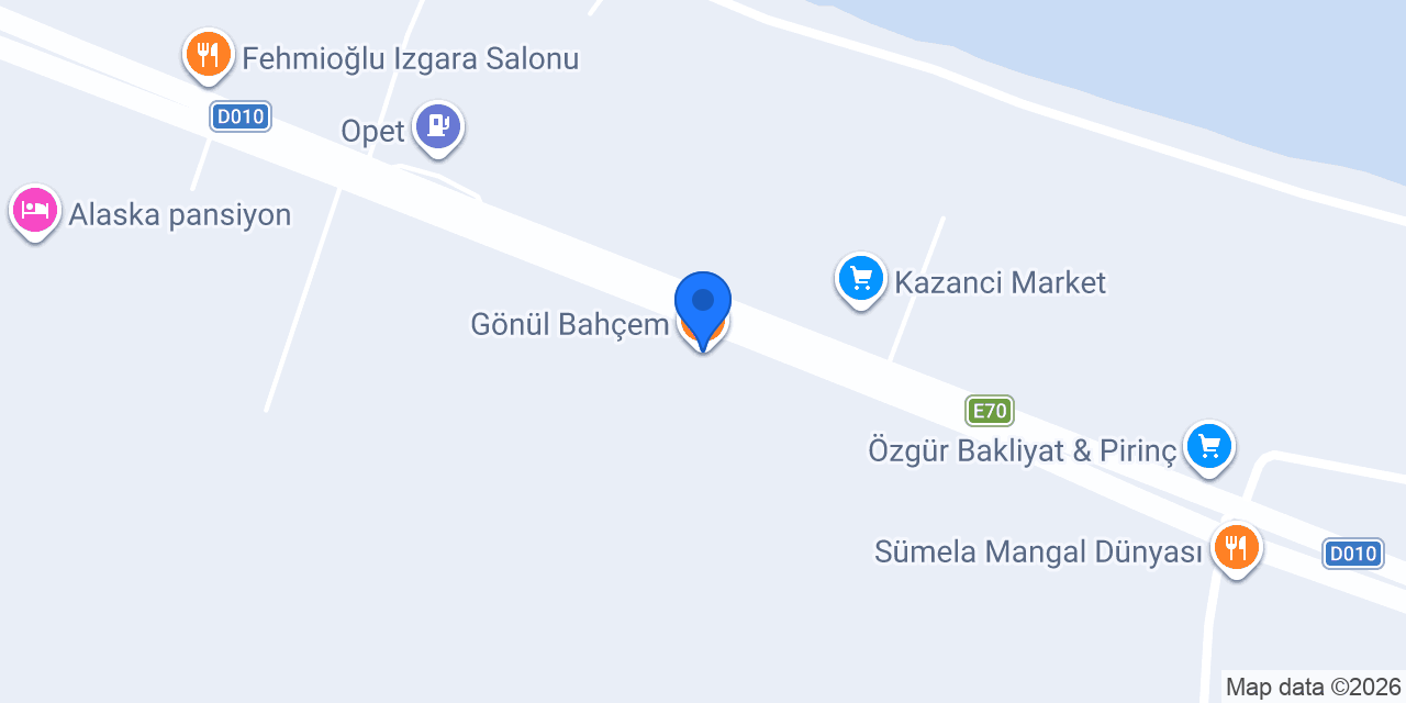 Gönül Bahçem konumu