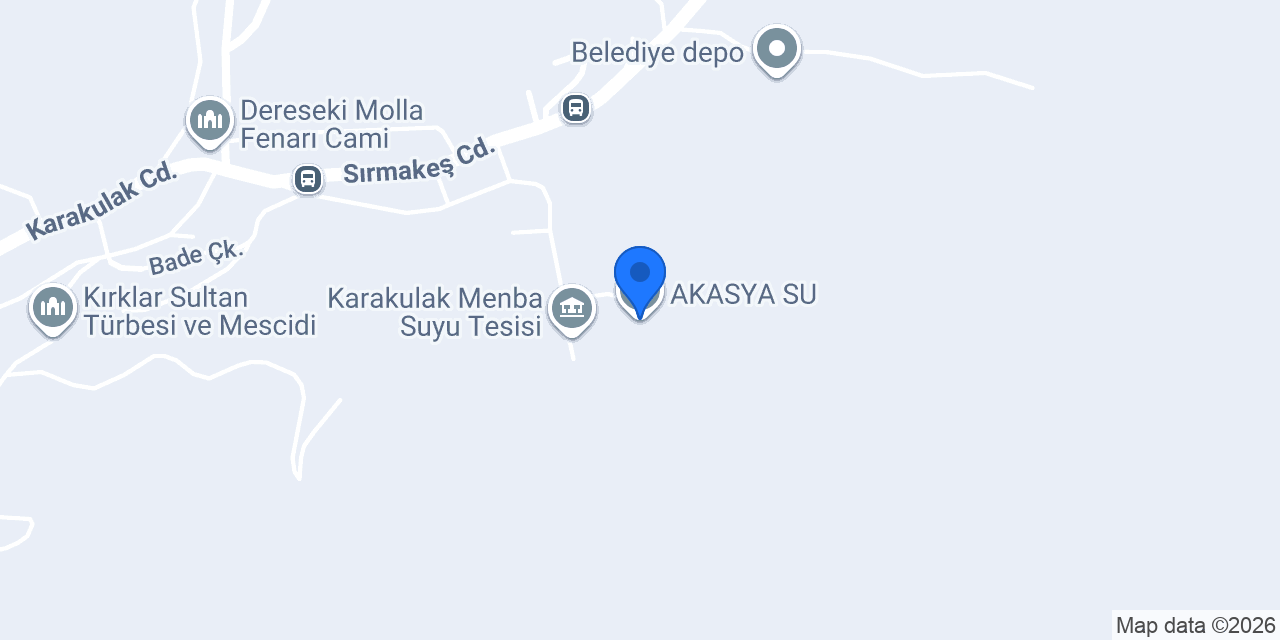 AKASYA SU konumu