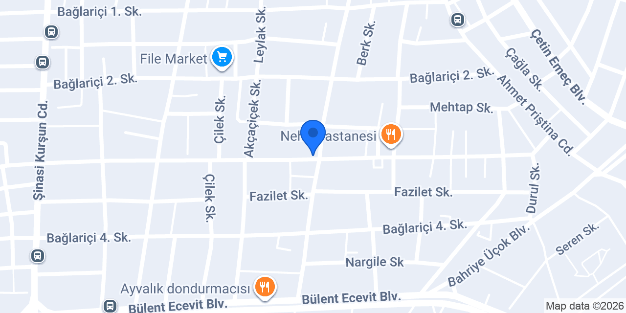 Seç Market Bağlariçi konumu