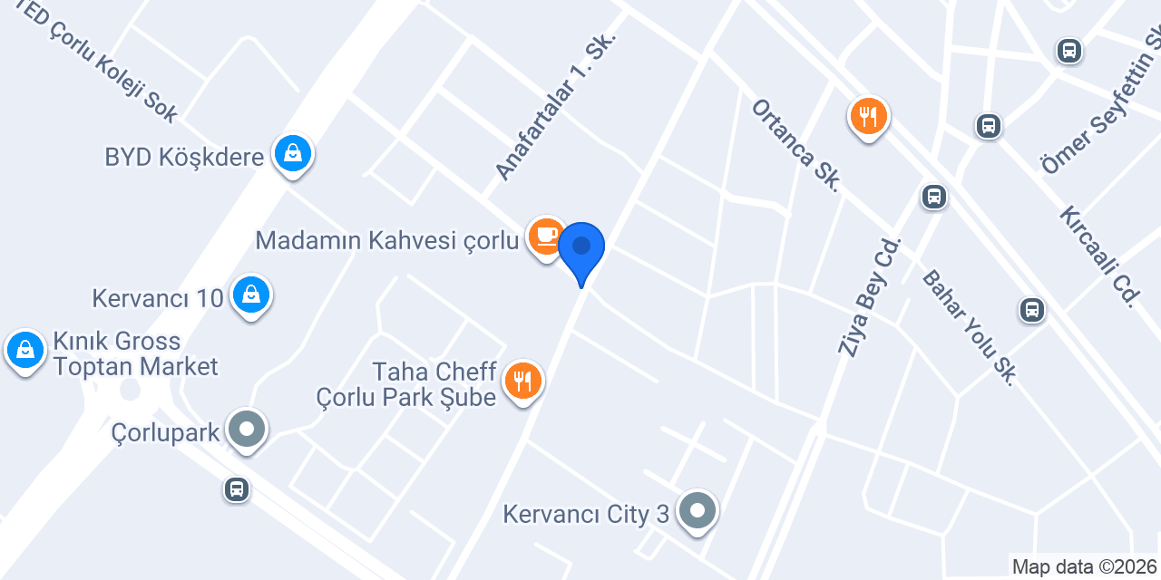 Özikiz Kasap Anafartalar Şube konumu