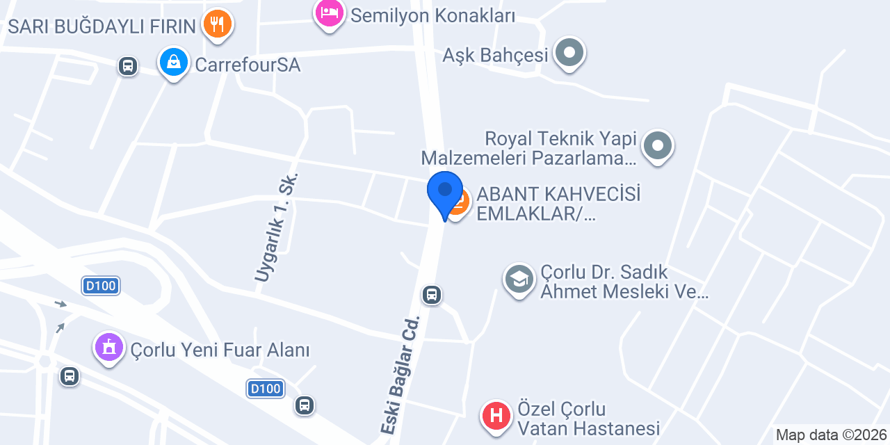 Çorlu Tekir Pet Shop 3 konumu