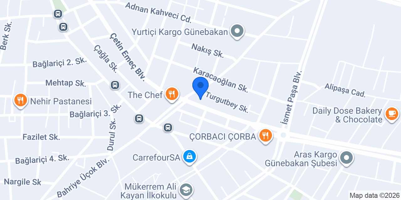 Banu Paşaoğlu Çelik Diş Muayenehanesi konumu