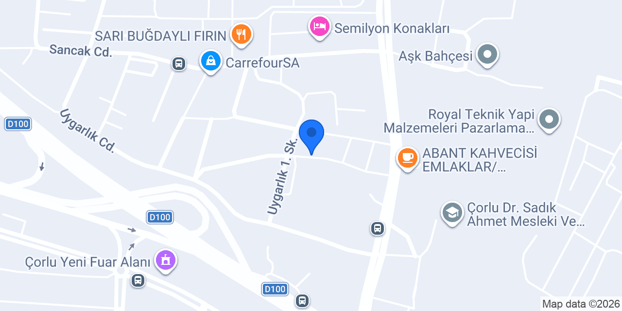 Mektebim Koleji Çorlu Kampüsü konumu