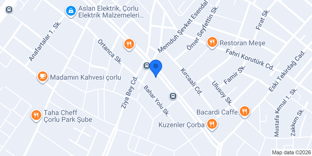 Elit Dondurma Cafe konumu