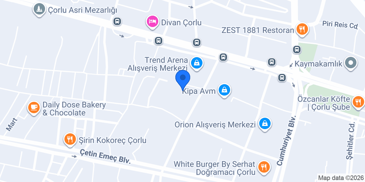 Diş Hekimi Msc Dt. Canan Özer konumu
