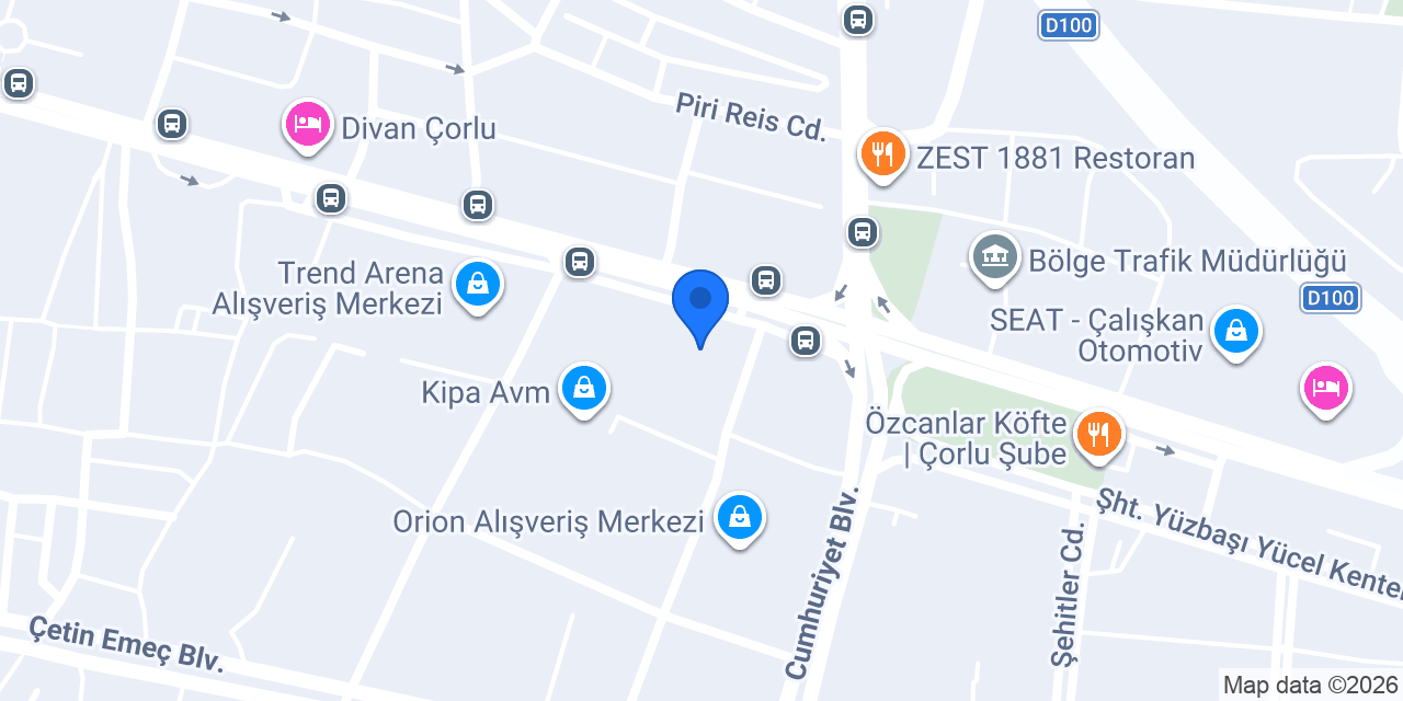 Kervan Mobilya konumu