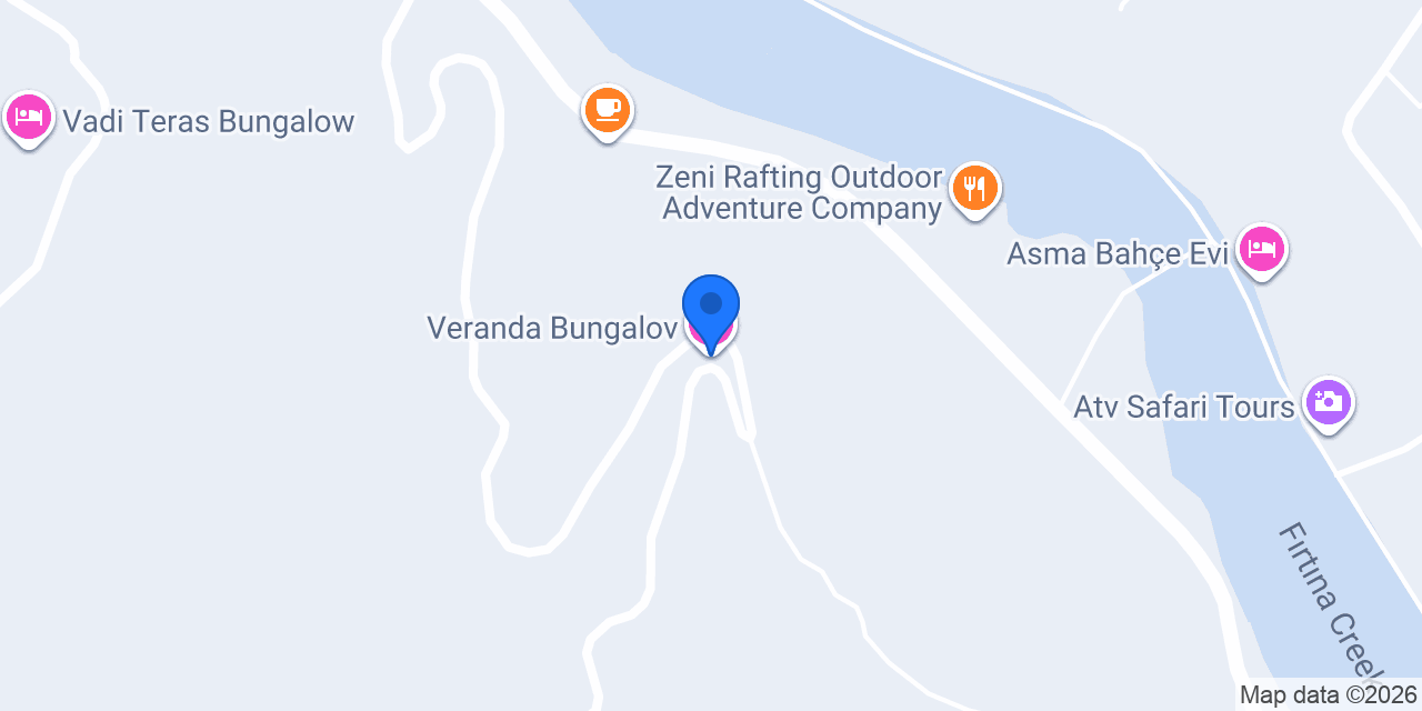 Veranda Bungalov konumu