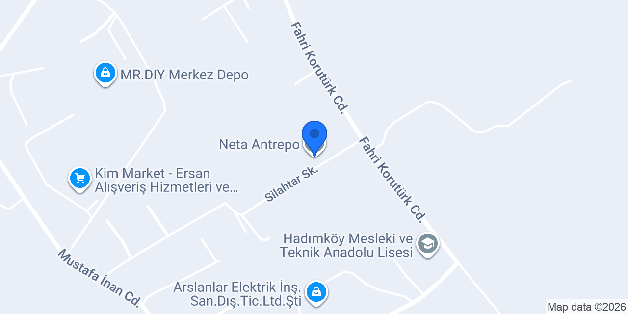 Neta Antrepo konumu