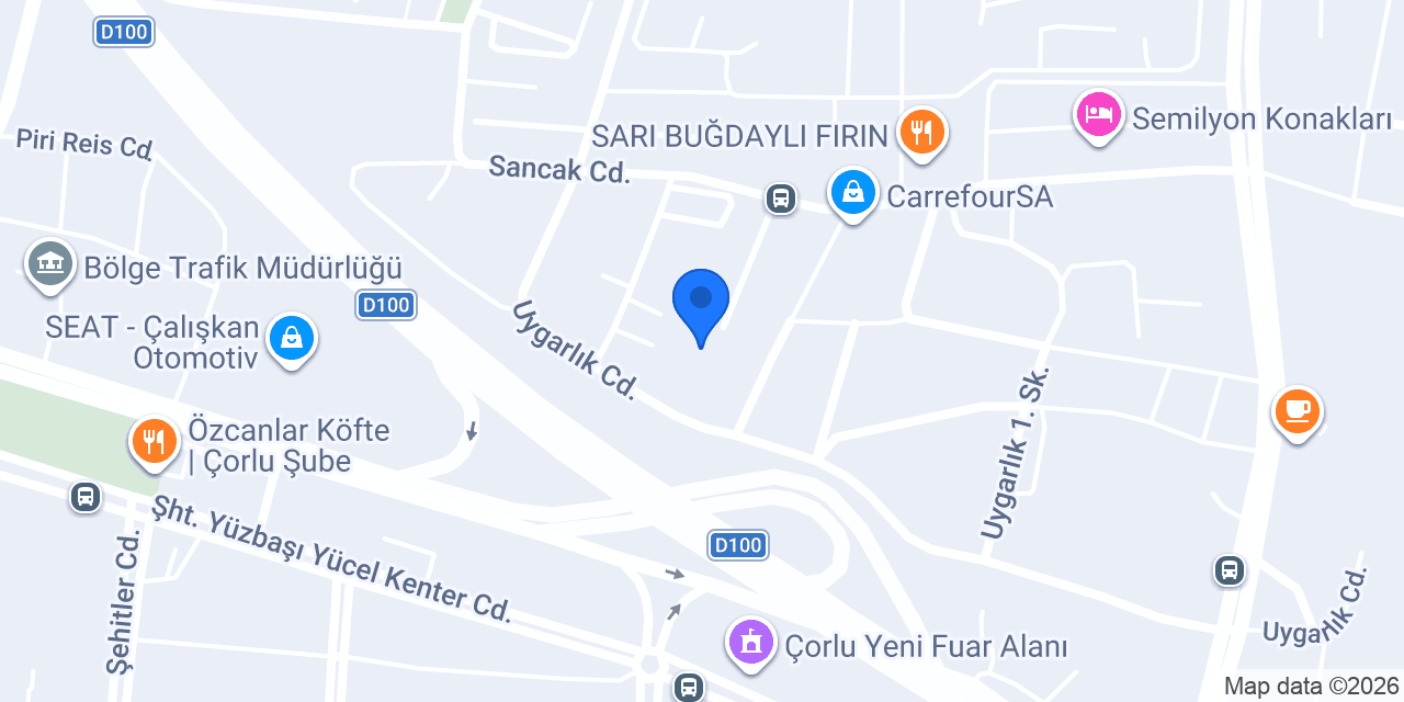 Neyzen İç Mimarlık konumu