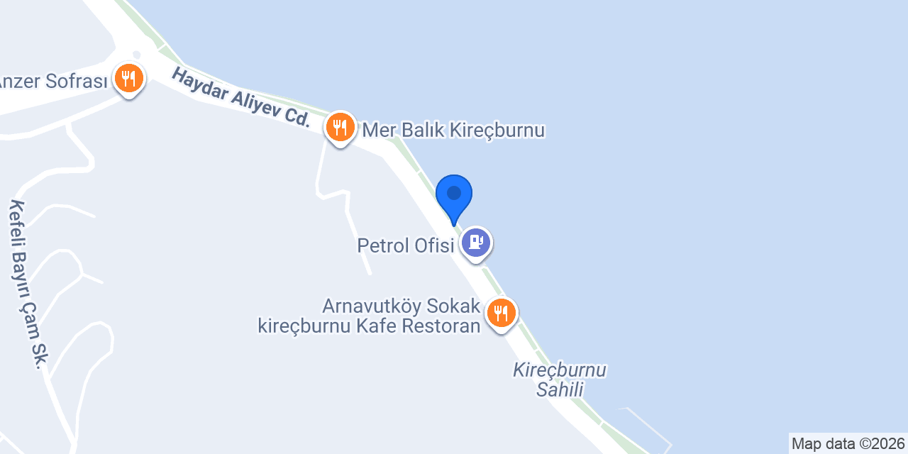 Beyaz Martı Gemisi konumu