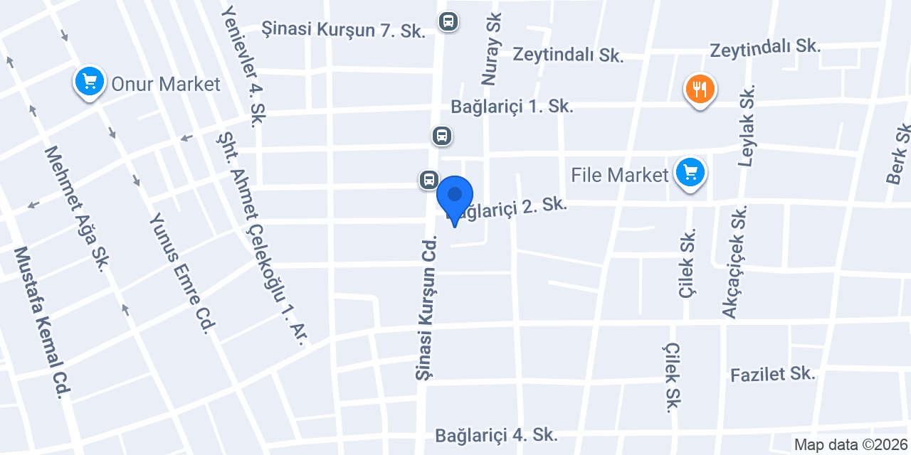 Güvenç Taksi konumu