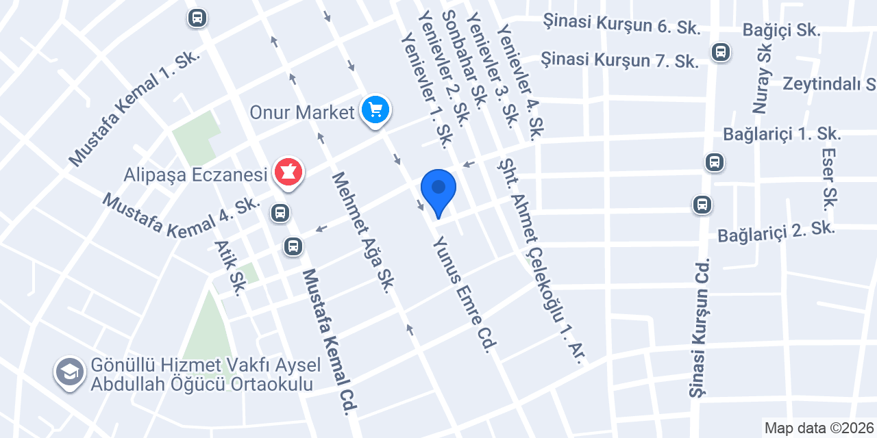 Çorlu Boyacı Gökçe Dekorasyon konumu