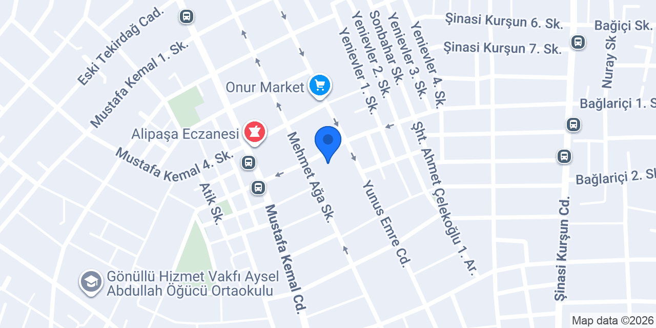 Batmaz Elektrik Elektronik konumu