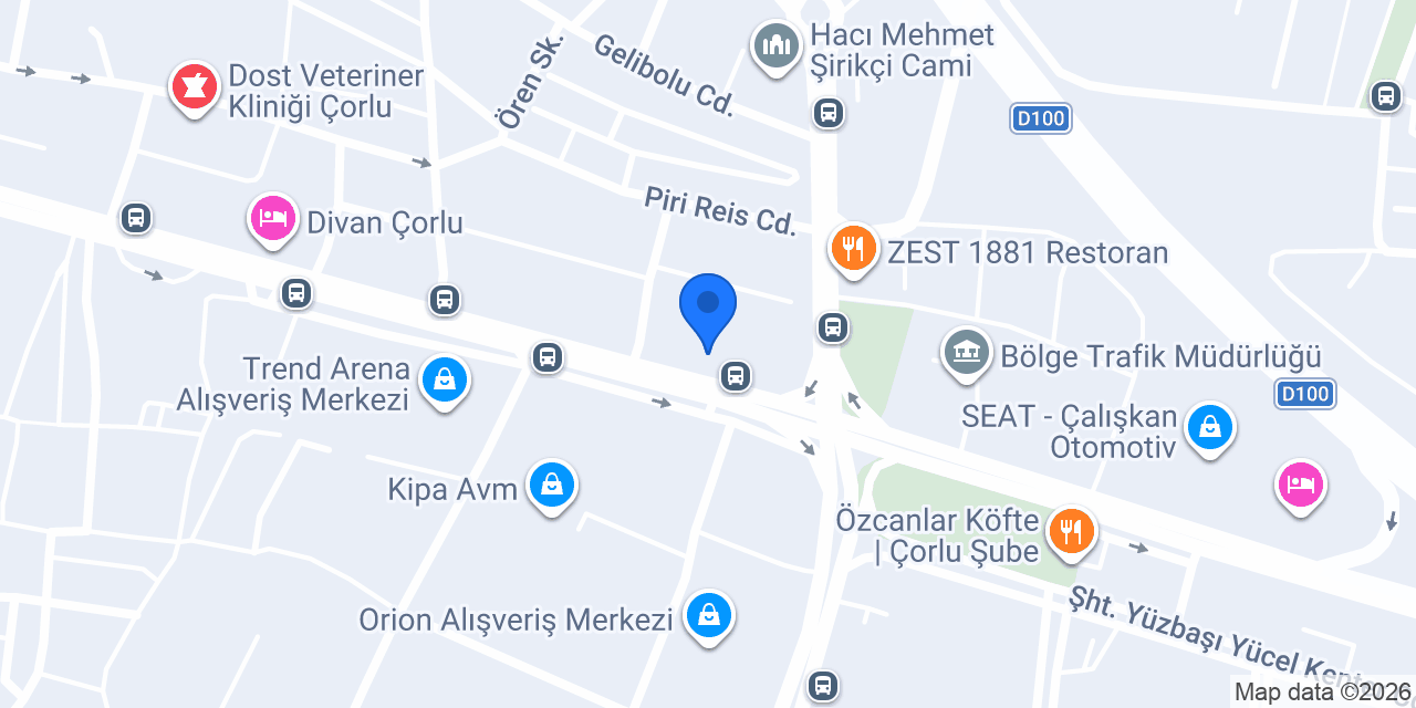 Bülent Börekçilik Tekirdağ Çorlu Kazımiye konumu