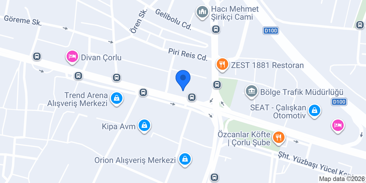 Relax Masaj Salonu Çorlu konumu