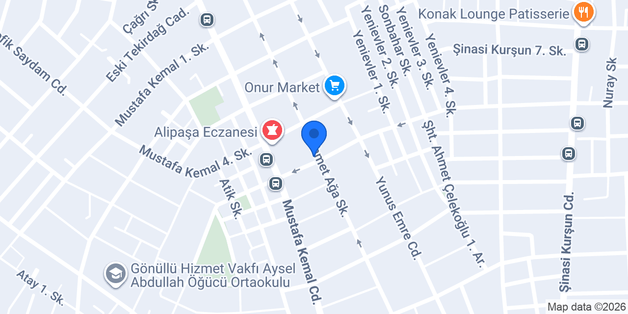 ÇORLU AVM 1 konumu
