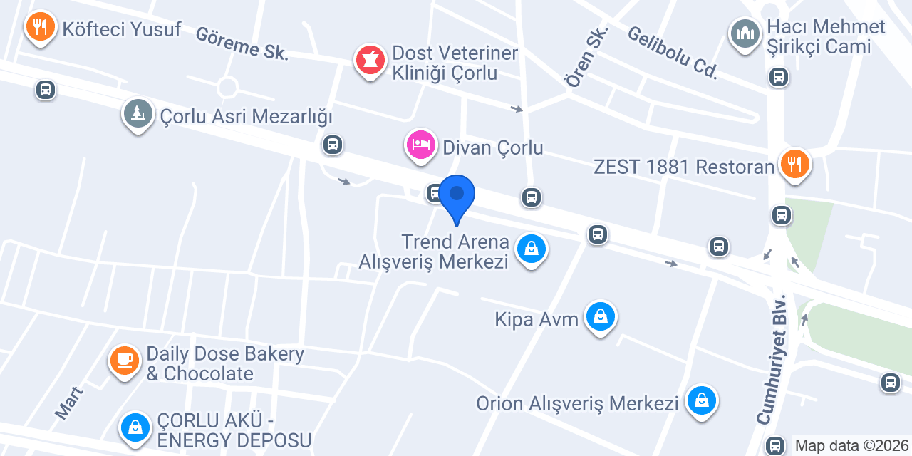 MEHMET KADRİ HAIR STUDIO konumu