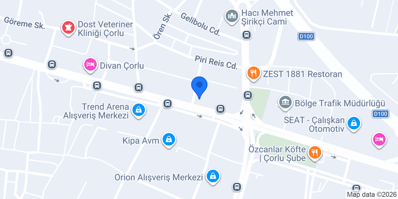 ÖZEL TİLYA POLİKLİNİĞİ konumu