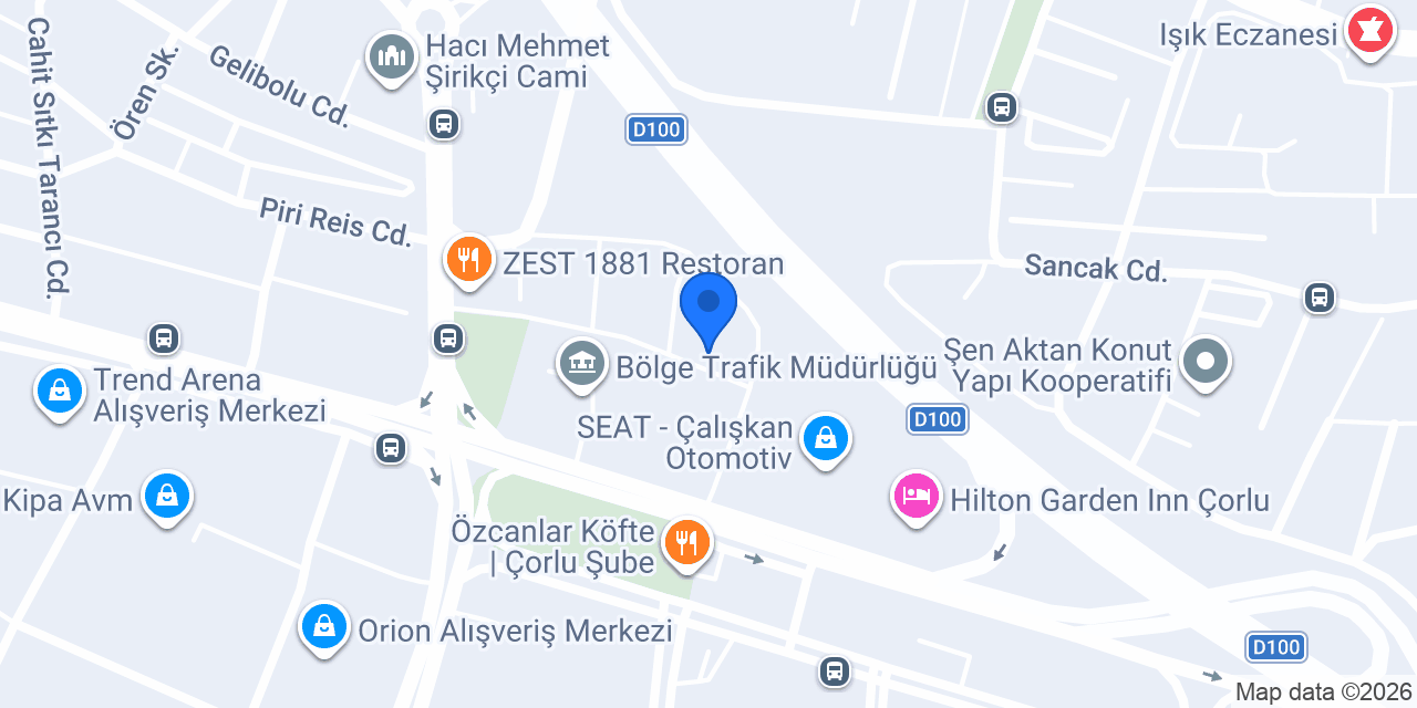 HNA Sigorta Aracılık Ltd. Şti. konumu