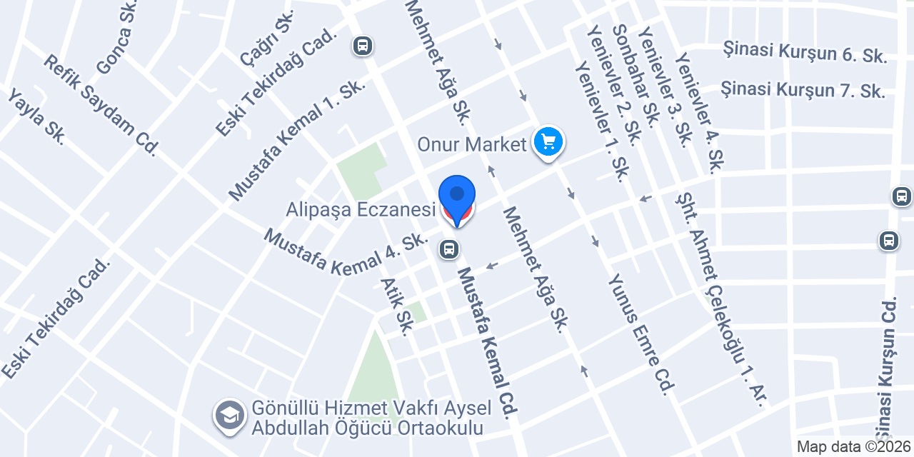 Alipaşa Eczanesi konumu
