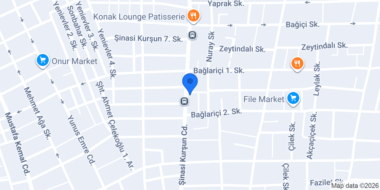 Yağmur Anahtar Çilingir konumu