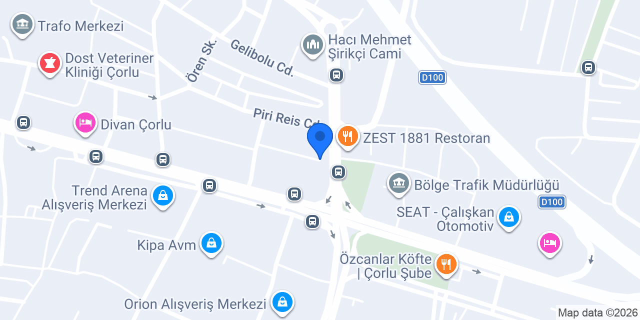 Bulut Oto Kiralama konumu