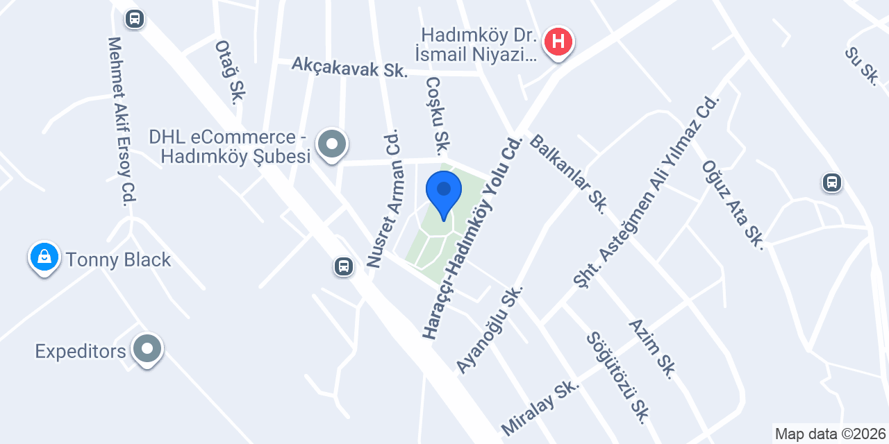 Esat Gülemek Parkı konumu