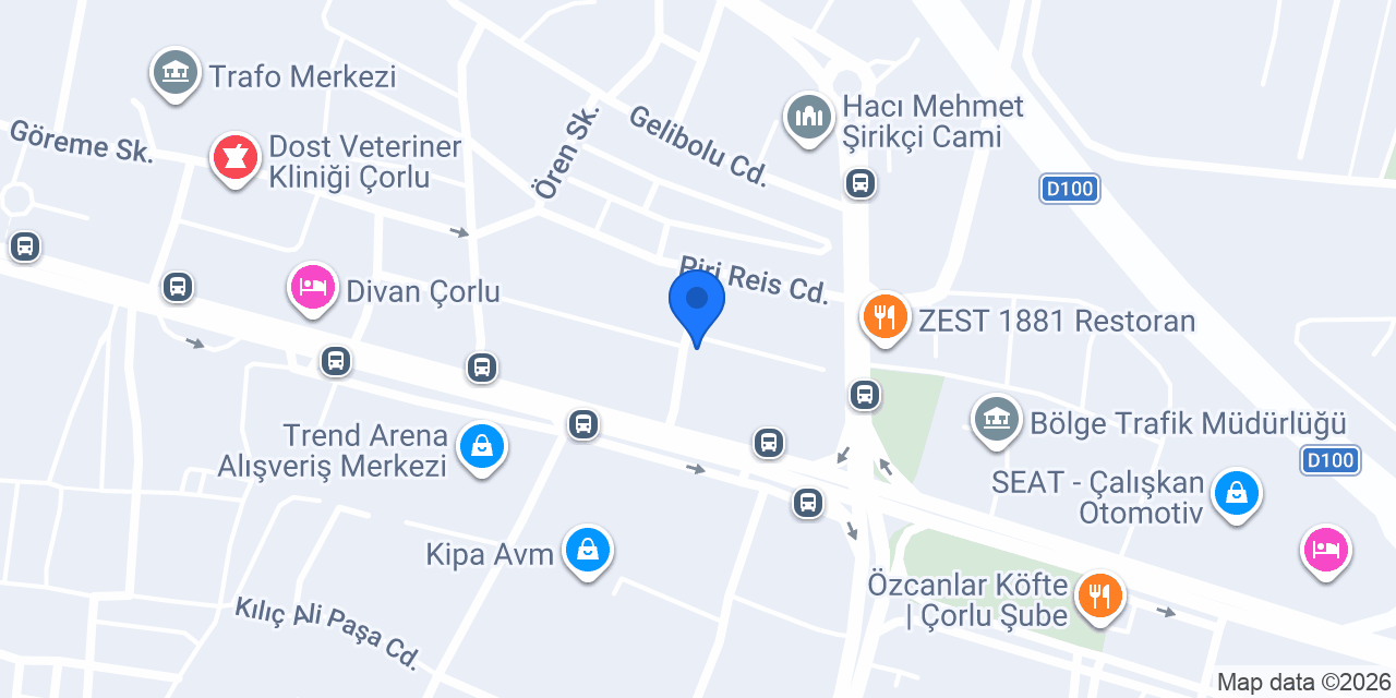 İlayda Deliorman Nail & Stüdyo konumu