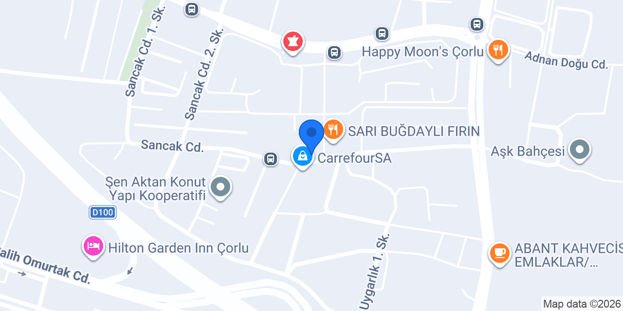 Arı Kitabevi Çorlu Şube konumu