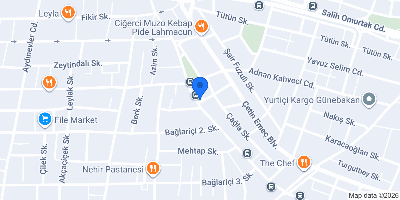 Çağla Taksi konumu