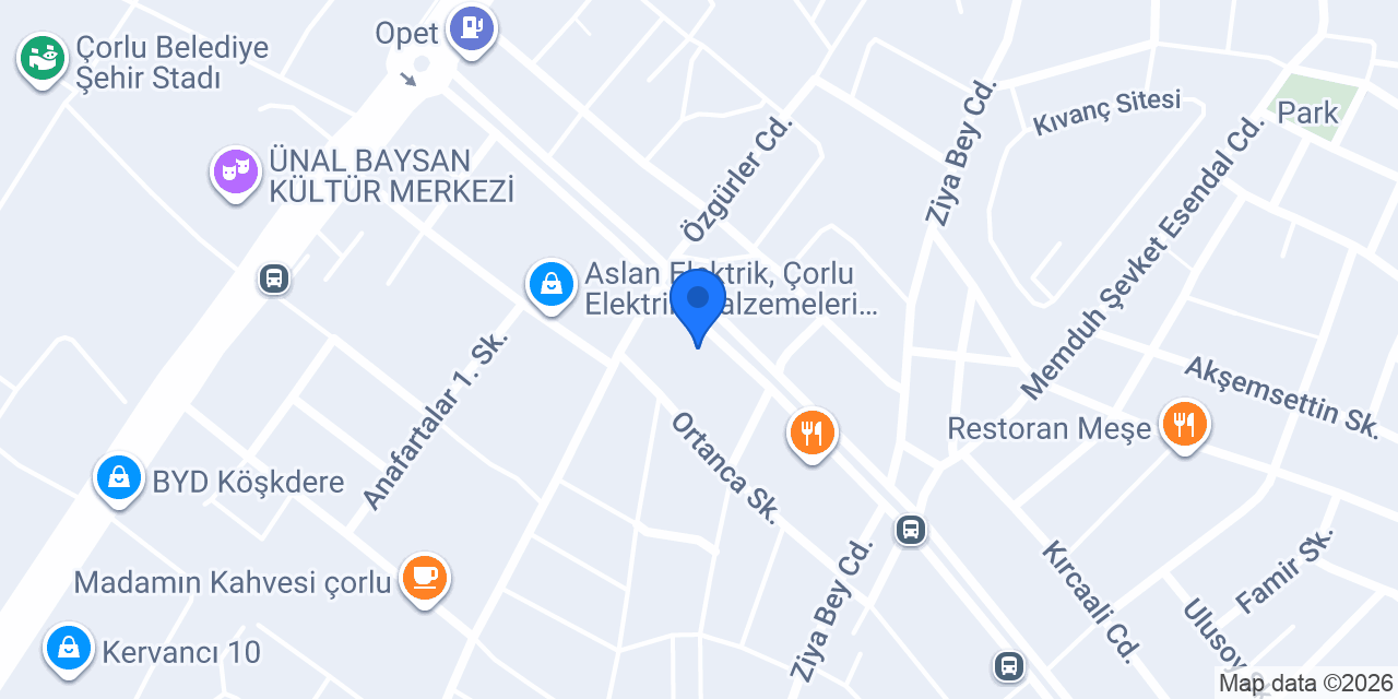 GÜZEY HALI YIKAMA~ÇORLU konumu