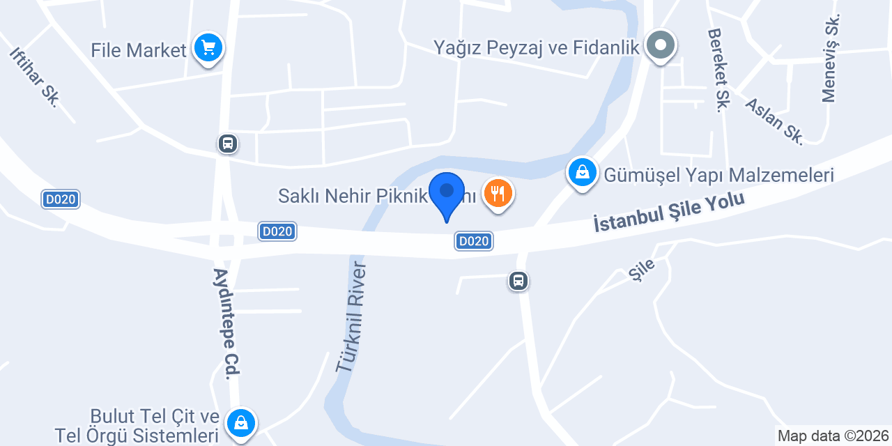 Cemsen Orman Ürünleri konumu