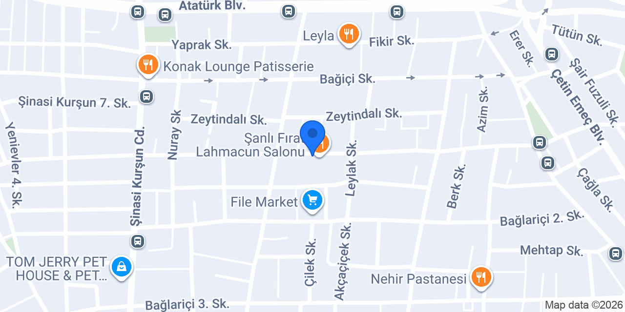 Birtat Dondurma konumu