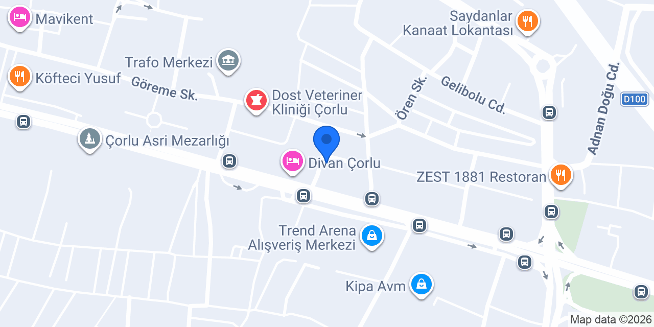 ALBATROS KİTABEVİ konumu