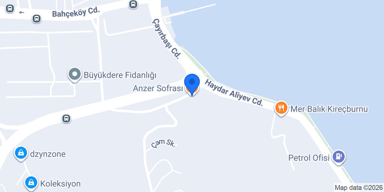 Anzer Sofrası konumu