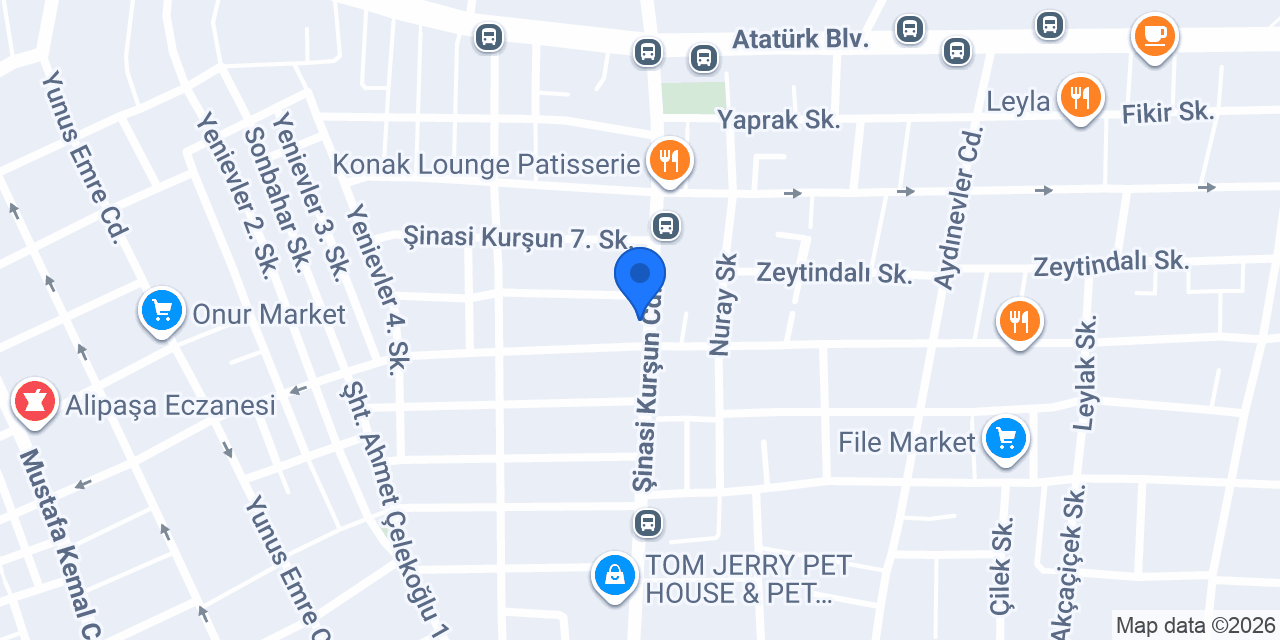 BEHÇET USTA UNLU MAMULLERİ konumu