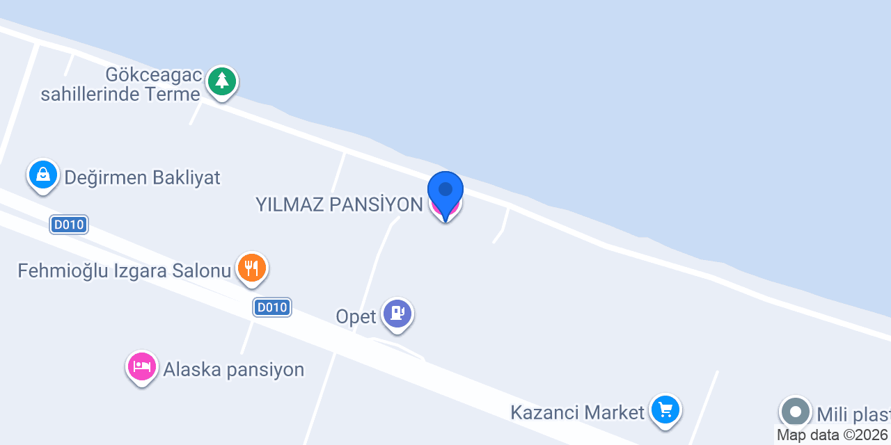 YILMAZ PANSİYON konumu
